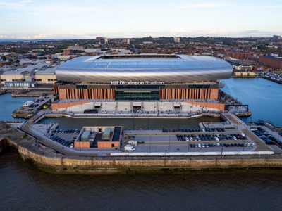 Aerial view of the new EFC stadium Aerial view of the new EFC stadium