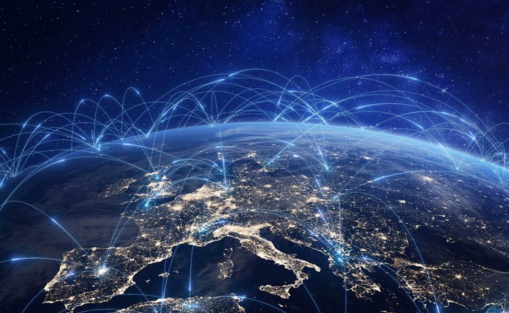 Global network visual Global network visual
