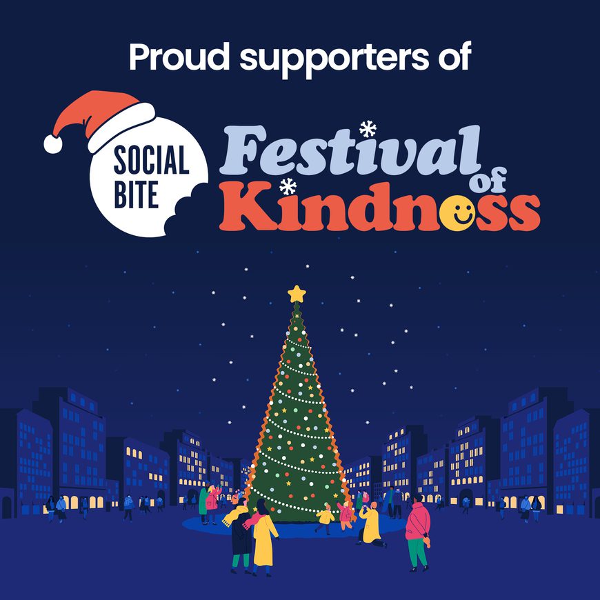 Social Bite Charity_Festival of Kindness Graphic Social Bite Charity_Festival of Kindness Graphic