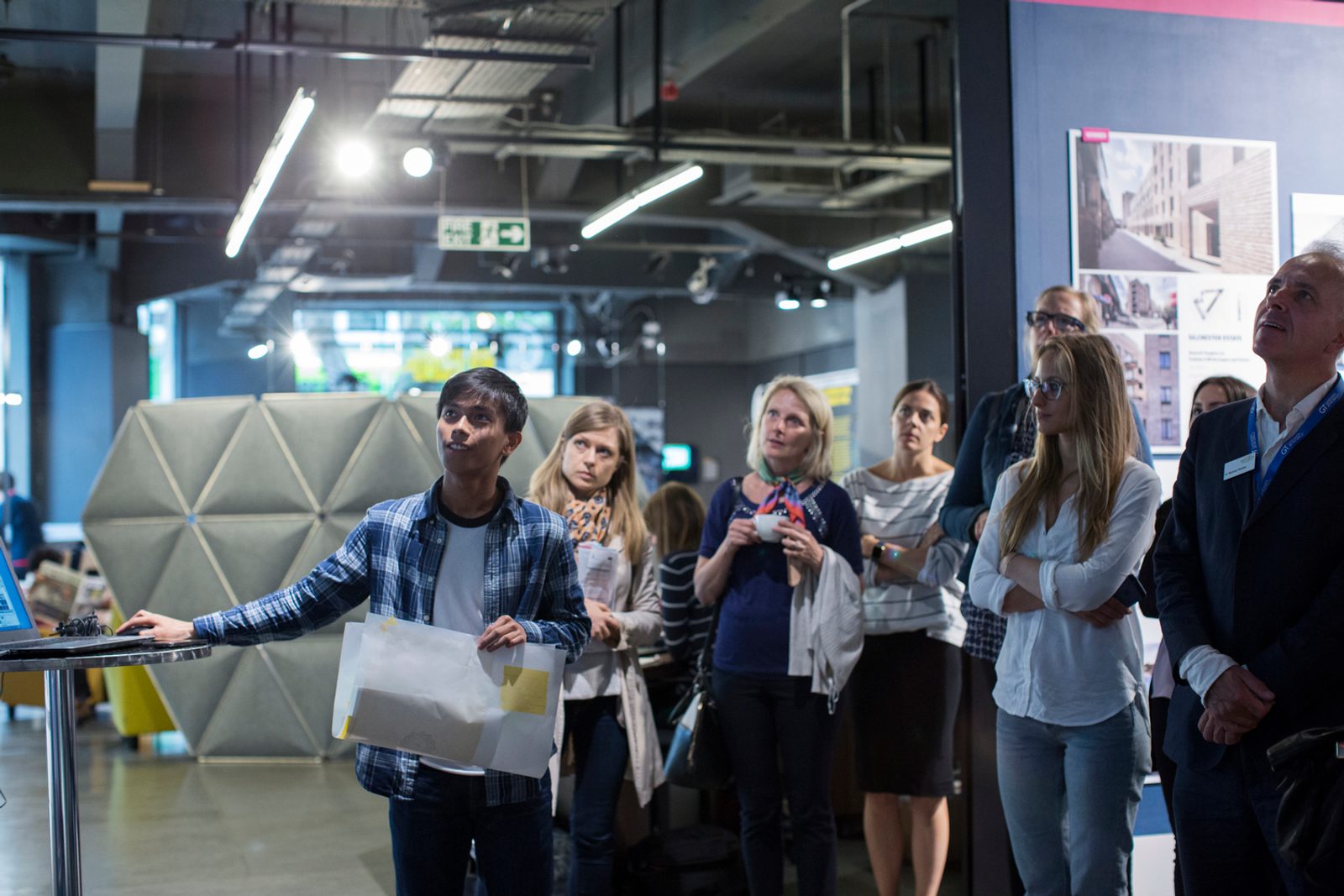 Presentations were held at the NLA in the Building Centre
					 - 
					© Christina Solomons