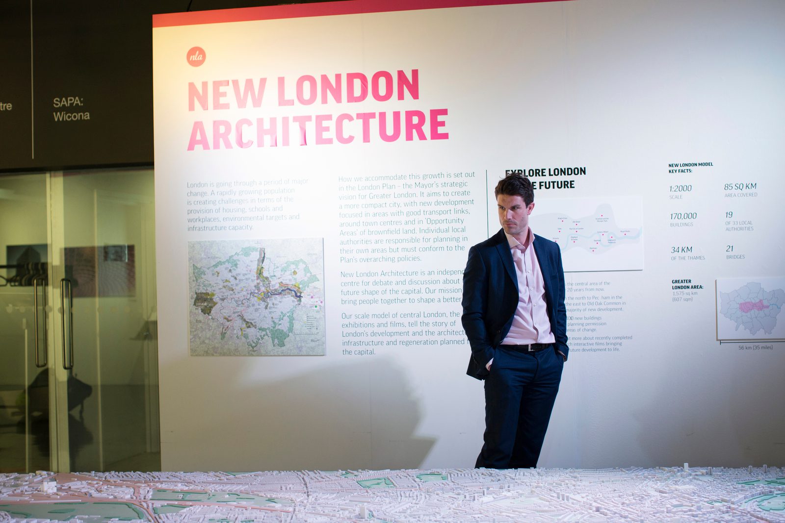 G&T's Chris Benn at the NLA stand
					 - 
					© Christina Solomons