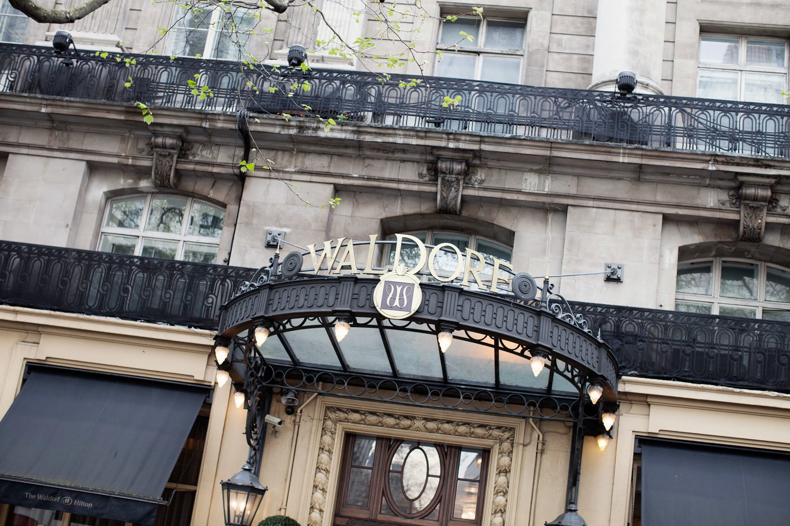 The Waldorf Hilton hotel