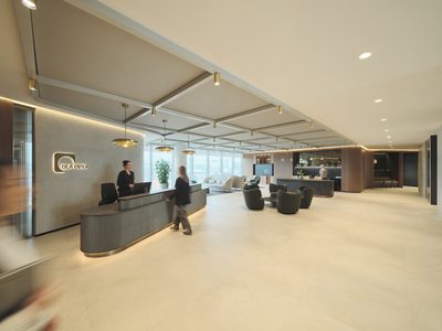 Project Leodis reception area Project Leodis reception area