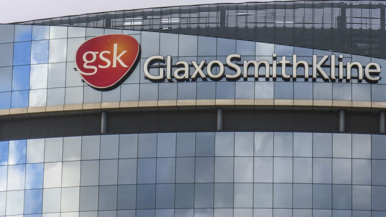 Exterior of GSK office building Exterior of GSK office building